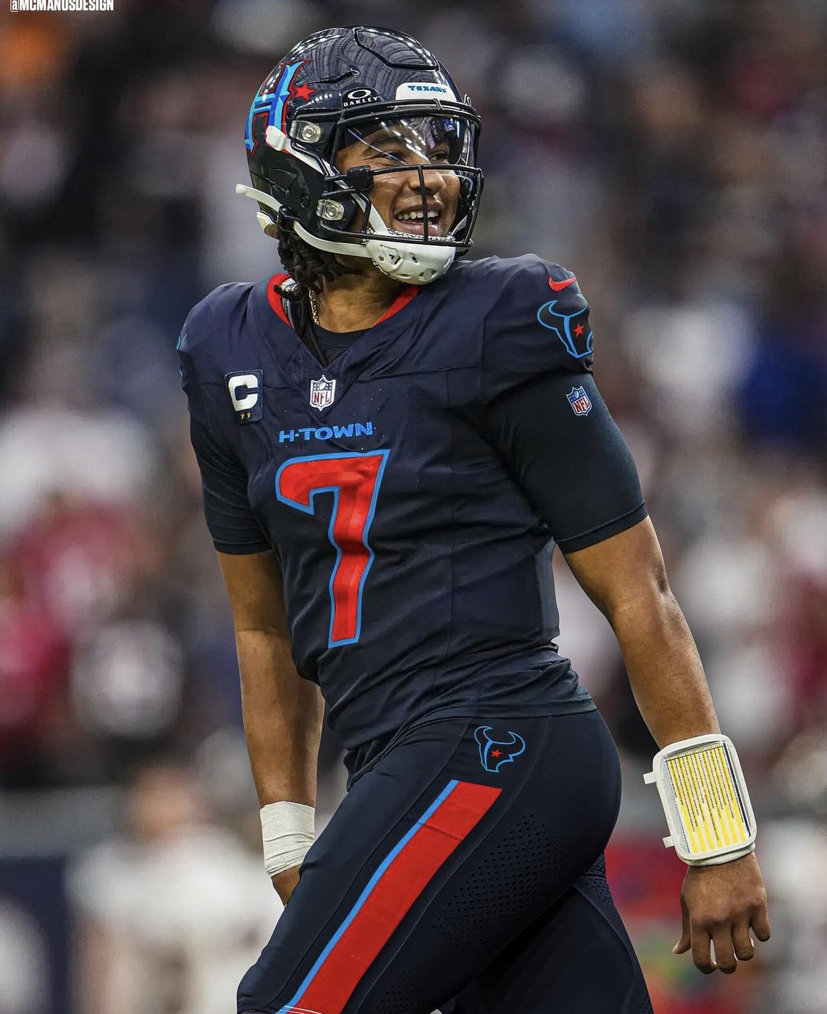 Jacob on X CJ Stroud in the new Texans color rush jerseys via McManusDesign TOO CLEAN https t dkOW6oncZa X