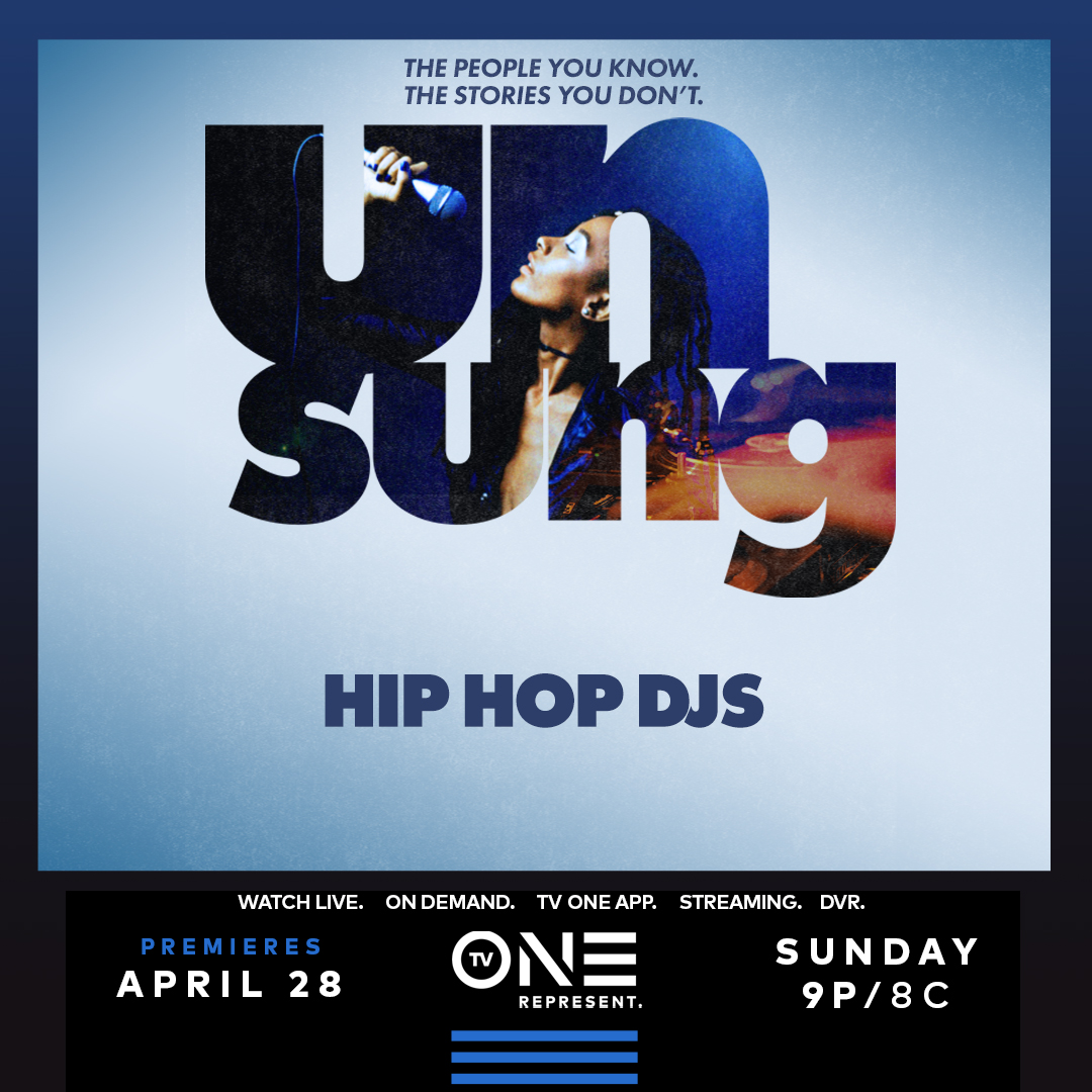 There's no such thing as hip-hop music without DJs! 💽 Join us as we discuss some of the most iconic DJs in history and how they shaped the culture in an all-new #Unsung, Sunday at 9p/8c.