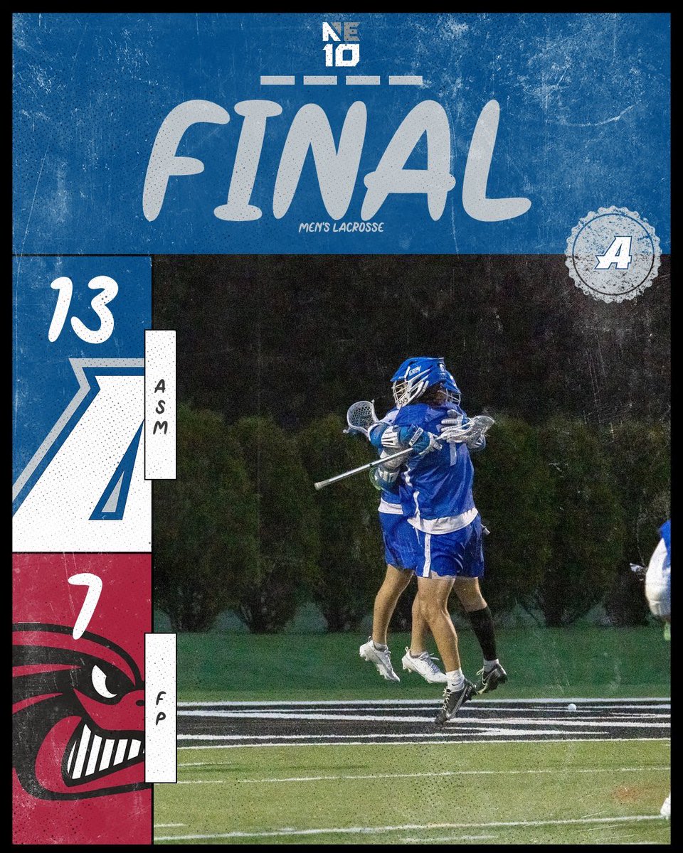 Men’s Lacrosse closes out the regular season with a 13-7 win at Franklin Pierce. Locking up a playoff spot in the process

#LetsGoHounds #HoundNation #NE10EMBRACE #d2lacrosse #d2mlax