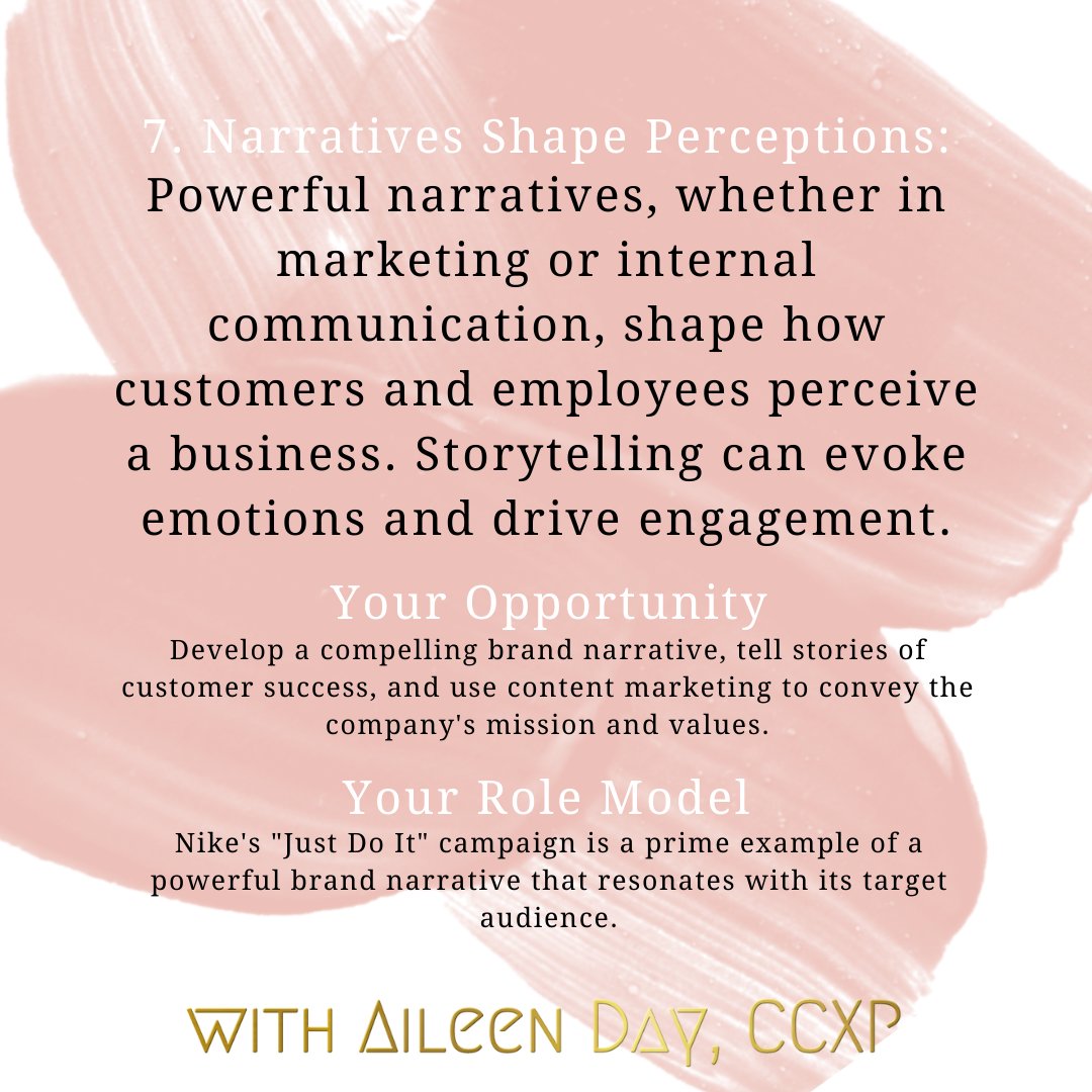 Week 7 #CEHX Tip. Storytelling is key to being able to resonate with your audience. Stories build relationships, they create desire, they bring like-minded humans together. How you tell your brand story can shape the success of your reach and customer loyalty.