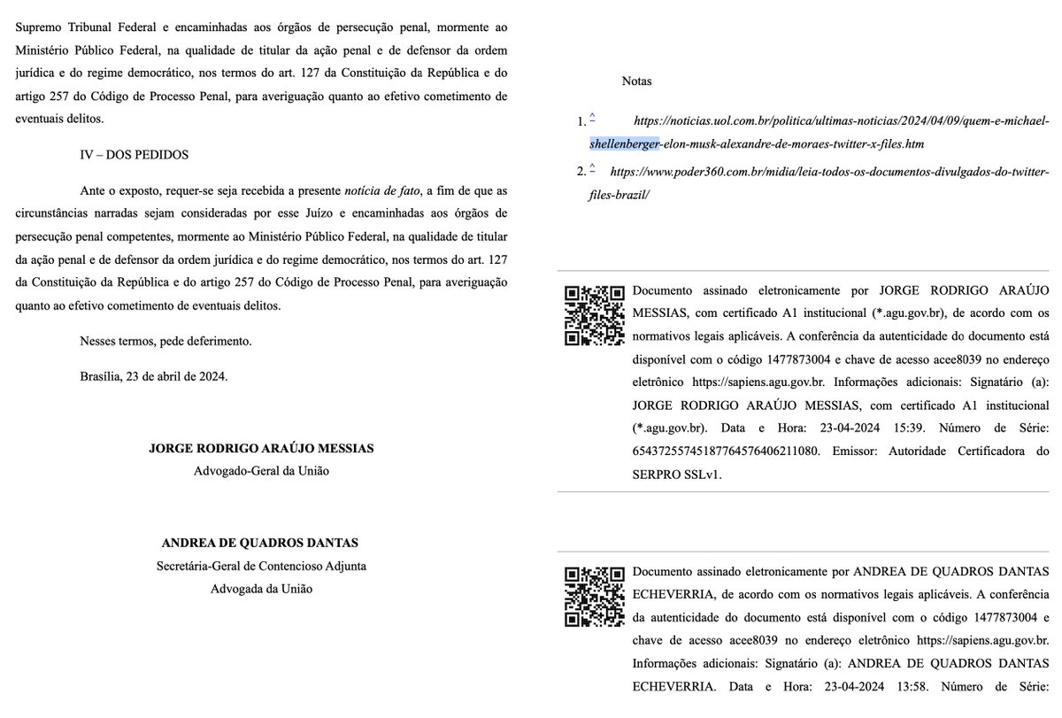 Este documento é uma vergonha nacional. 

Este documento revela Lula como igual a Castro.