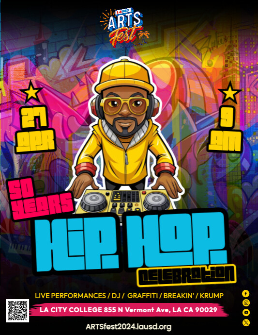 ArtsEdLA's tweet photo. AF Hip Hop Flyer https://t.co/lVlnKqdu6r https://t.co/sGViQBYZS8