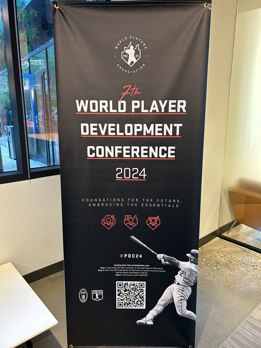 LawyerHoriguchi's tweet photo. ๆฌๆฅใใใใขใชใพใๅทในใณใใใใผใซใฎ #MLBPA ใง้ๅฌใใใฆใใใWorld Player Deveropment Conference 2024ใซๅๅ ใใฆใใพใใไธ็ไธญใใๅคใใฎ็ซถๆใฎPlayer Development Program #PDP ๆ
ๅฝ่
ใๅๅ ใใ็ฅ่ฆใๅ
ฑๆใใพใใๅๅผทใใฆใใพใ๏ผ#PDC24 #JRPA #JBPA https://t.co/66vOT5jlC4