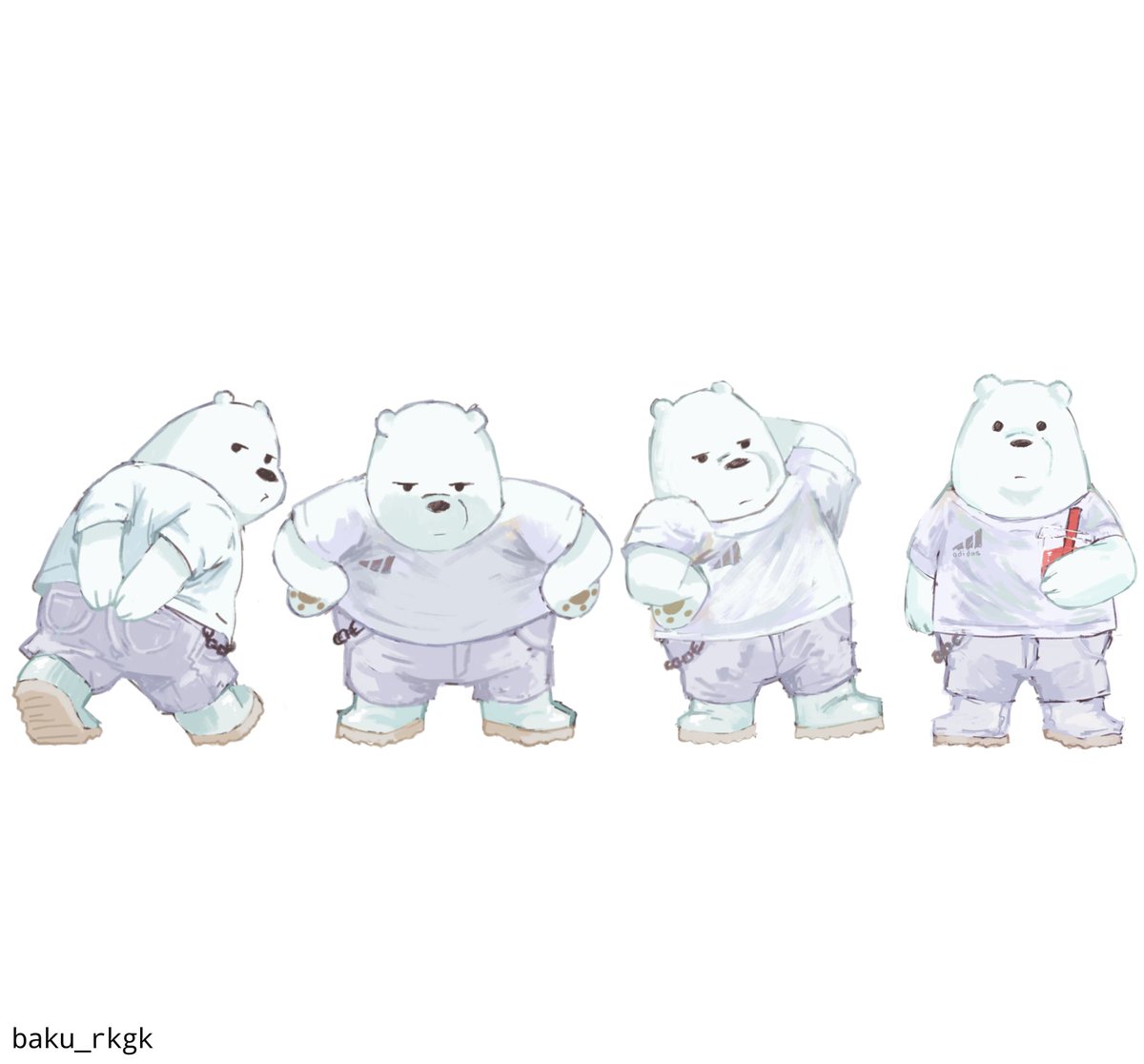 ice bear

a @benadieshekiel art style study

#webarebears
#icebear
#rkgk