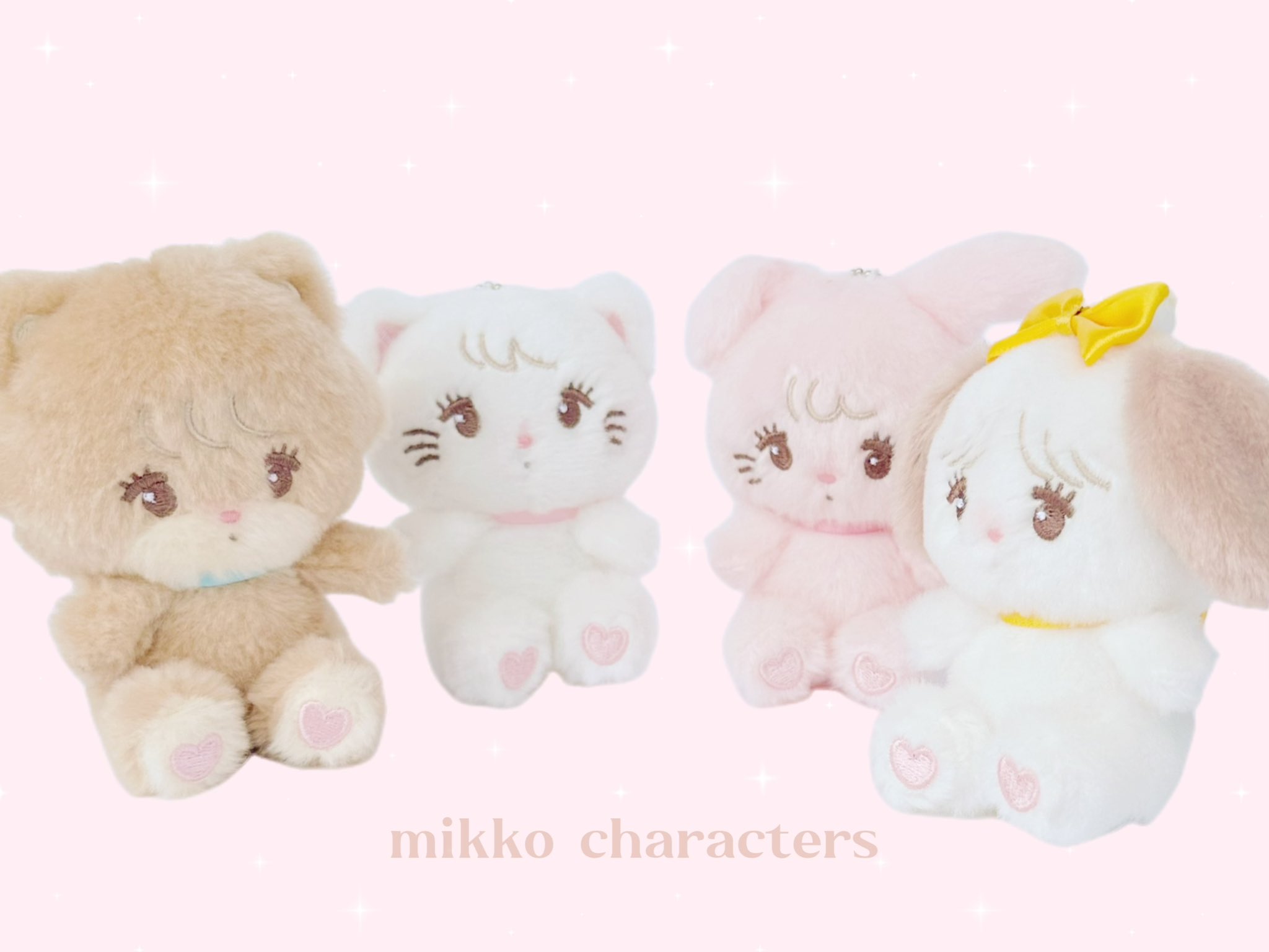 mikko まとめ売り セット ムース ラテ mikko illustrations コレクションフィギュア 全4種セット