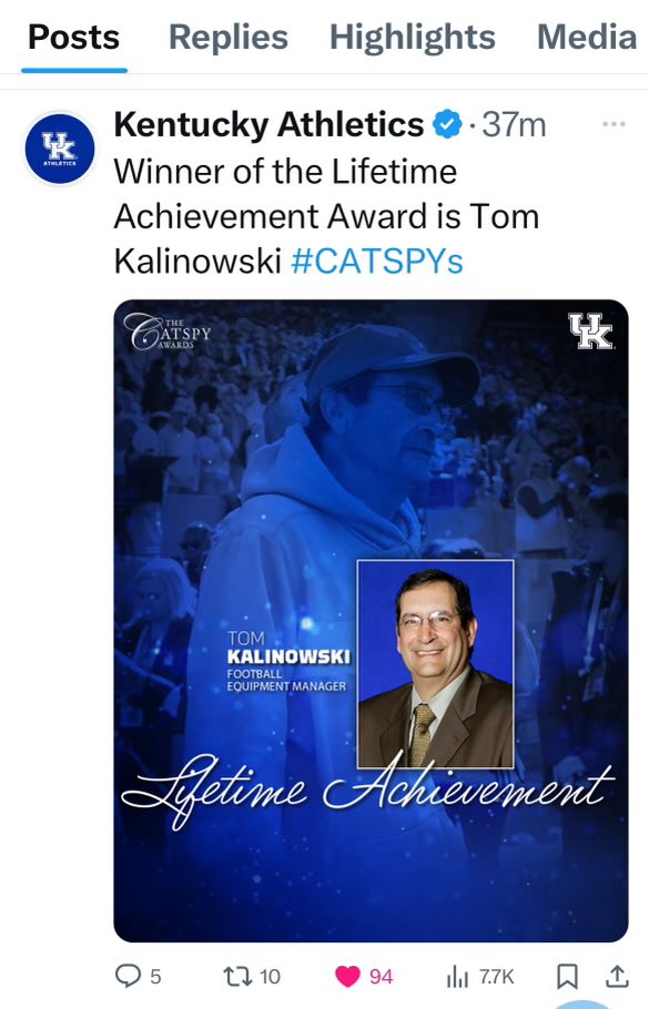 UKcoachbrooks's tweet photo. Could not be a more deserving person. https://t.co/93VdwDFQ2c