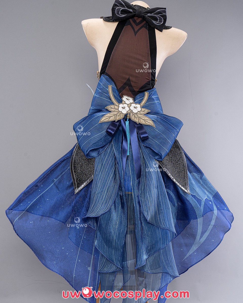 Step into elegance with #Ganyu's breathtaking 'Twilight Blossom' attire! 🌸✨ Embrace the grace of Liyue's adepti in this exquisite banquet ensemble. Pre-order now and prepare to dazzle! uwowocosplay.com/products/uwowo… #UwowoCosplay #GenshinImpact #Cosplay