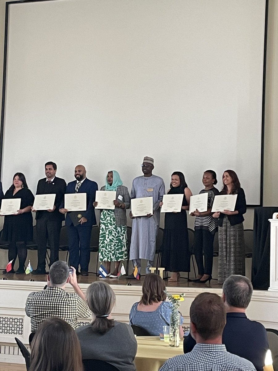 Congratulations, Tijjani Mukaddas and all @VanderbiltU 2023-24 Humphrey Fellows on your graduation!