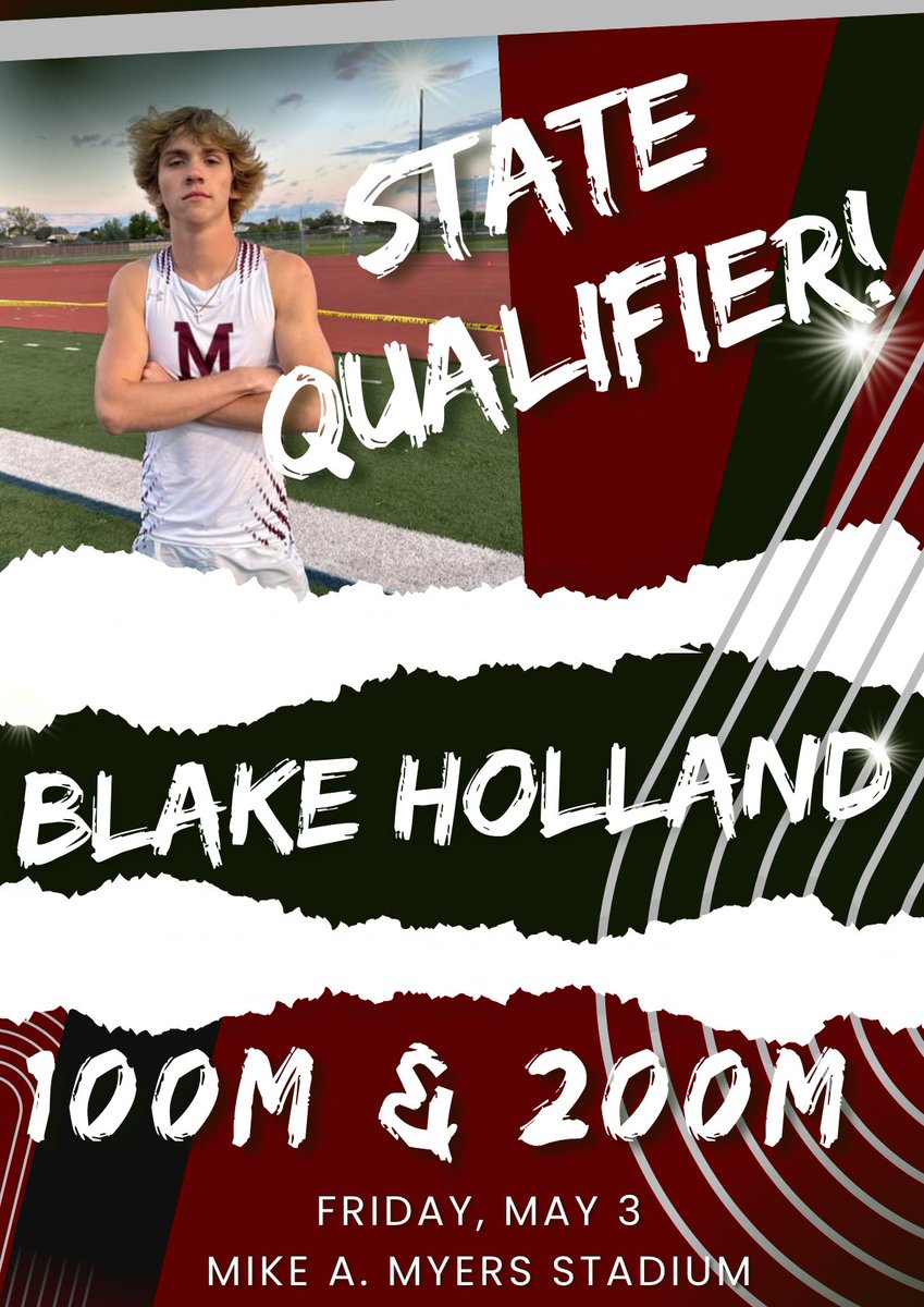 Magnolia HS Boys Track & Field (@maghs_boystf) on Twitter photo 🚨STATE QUALIFIER!🚨
See you in Austin!💨
<a href="/MagISDAthletics/">Magnolia ISD Athletics</a> <a href="/DogFootball/">Magnolia Bulldogs Football</a> <a href="/MagnoliaHighTX/">Magnolia High School</a> <a href="/CoachMartin_18/">Craig Martin</a> <a href="/coachmbean/">Coach Bean</a> <a href="/CoachBlackshire/">Tyler Blackshire M.Ed.</a> <a href="/David_Allison39/">David Allison</a> <a href="/str8texn/">Greg Robinson</a> <a href="/bl4kkee/">Blake</a> 🚨STATE QUALIFIER!🚨
See you in Austin!💨
<a href="/MagISDAthletics/">Magnolia ISD Athletics</a> <a href="/DogFootball/">Magnolia Bulldogs Football</a> <a href="/MagnoliaHighTX/">Magnolia High School</a> <a href="/CoachMartin_18/">Craig Martin</a> <a href="/coachmbean/">Coach Bean</a> <a href="/CoachBlackshire/">Tyler Blackshire M.Ed.</a> <a href="/David_Allison39/">David Allison</a> <a href="/str8texn/">Greg Robinson</a> <a href="/bl4kkee/">Blake</a>