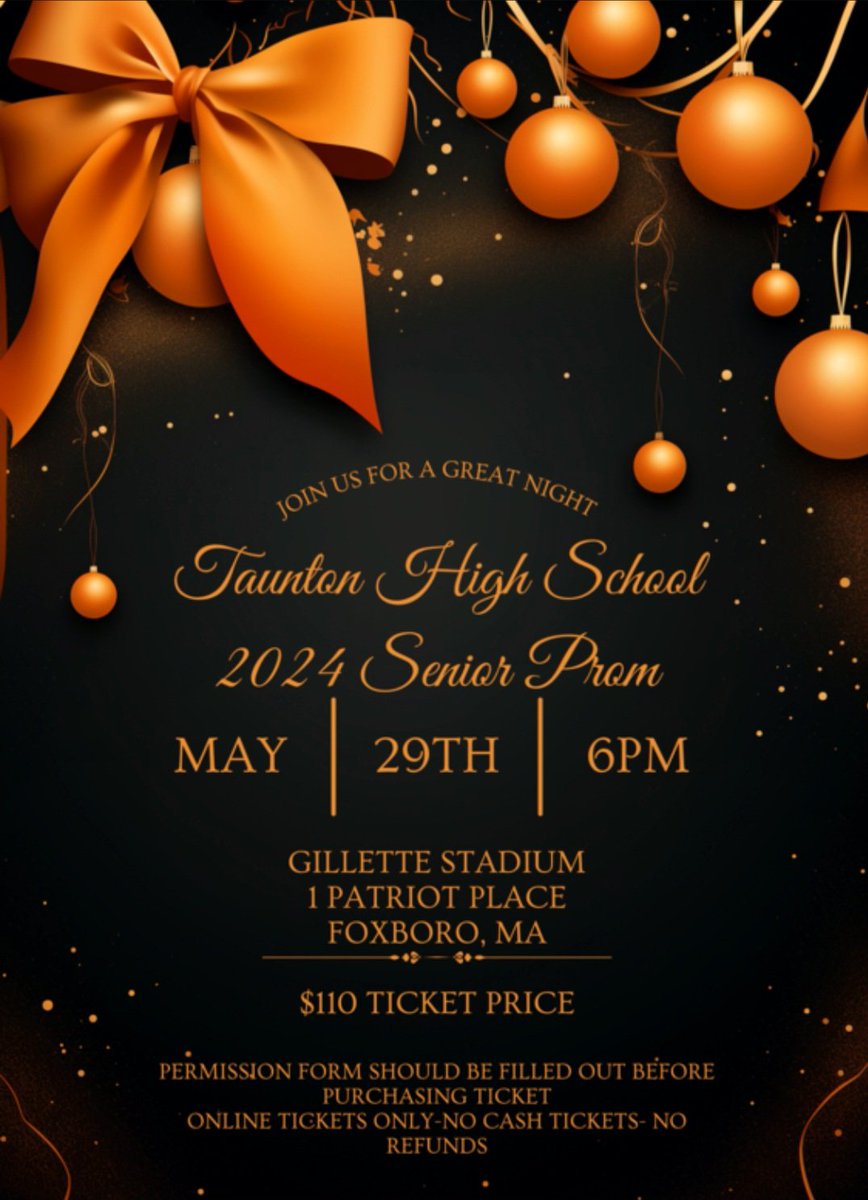 HEY @2024Ths!! This is going to be one MAGICAL evening!! Tickets are available now!! Do not wait!! @tauntonhstigers @TauntonHS @thstvstudio @ThsWebmaster