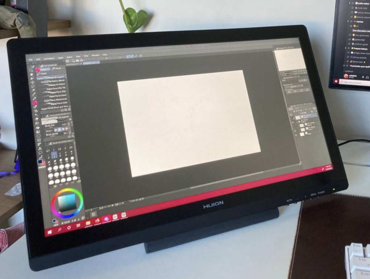 cselin's tweet photo. Wanting to sell my Huion Kamvas 20inch display tablet to some artist local in Brisbane who can use it - struggling to sell it to a general audience on FB marketplace, lol. It's a great tablet, just changed my workflow! If you'd like it or know someone who would, lmk! $300ono https://t.co/ctsh0xegeH