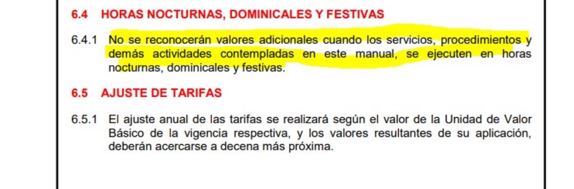 AForeroM's tweet photo. .@MinSaludCol pretende desconocer los recargos nocturnos y dominicales del personal de salud. https://t.co/oQf3rSjtvG