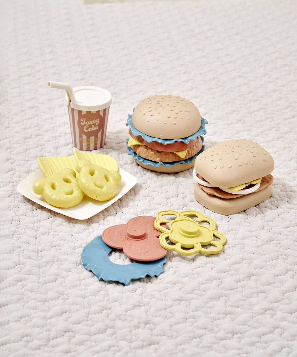 NEW＊ ハンバーガーセット 500円（税込550円） 対象年齢：6歳以上 具材