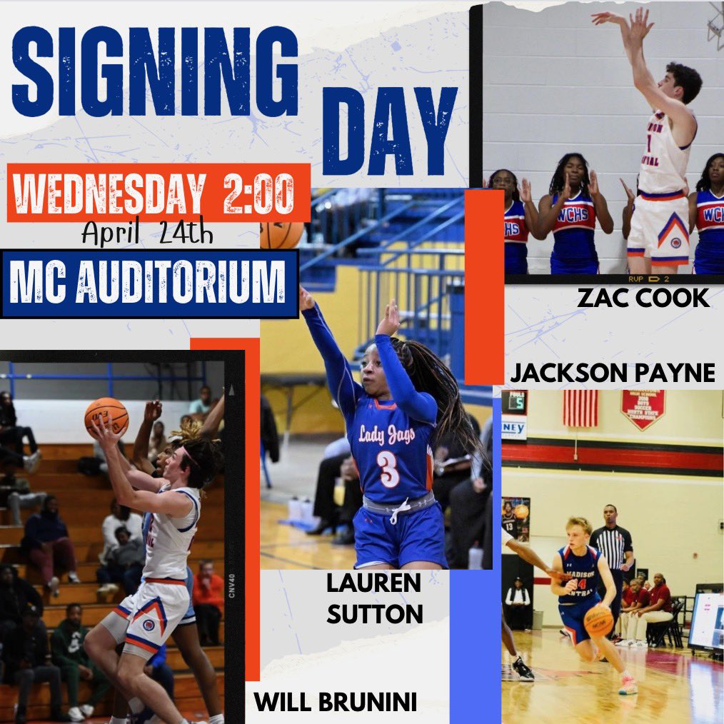 MCJagsBball's tweet photo. Big day tomorrow for Jaguars basketball! Excited to celebrate these guys taking the next step in their race! https://t.co/fdcyw7Hsga