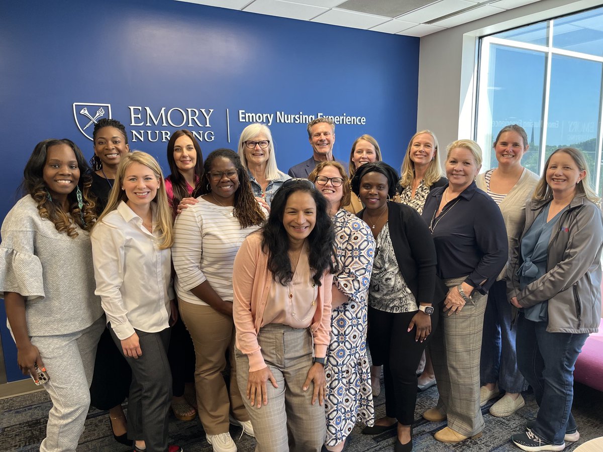 Leadership training celebration today for ⁦@EmoryNursing⁩ program directors. So proud to work with each of you!