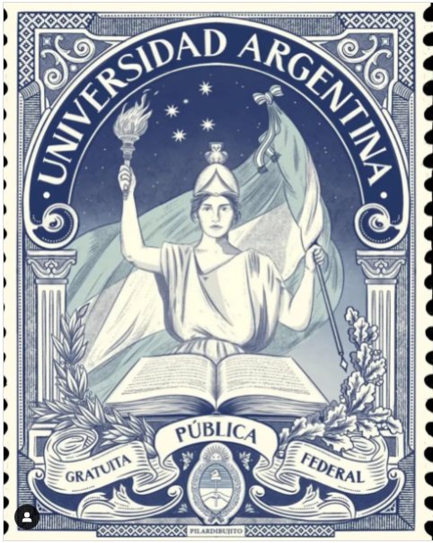 estebangiamma's tweet photo. Gratuita, pública, federal https://t.co/rIlRfV9iW5