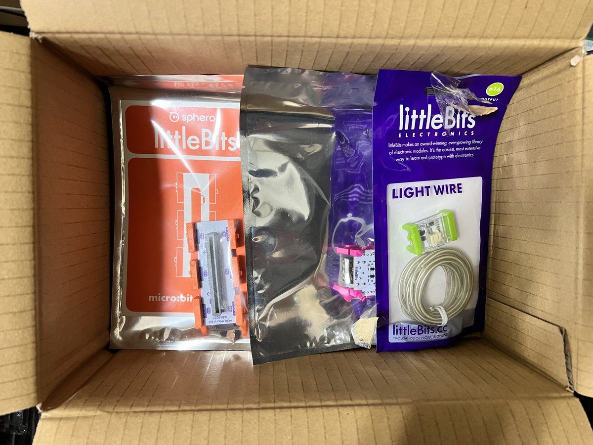 PikopikoF's tweet photo. 我が家の #littlebits に新しい仲間が加わりました！(о´∀`о) https://t.co/W1vuEYPdKB