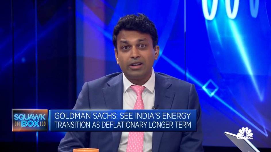India’s renewable energy capacity could double by the end of the decade, and integrated transmission grid will be the main enabler, said our Co-head of APAC Natural Resources and Clean Energy Research Nikhil Bhandari on CNBC: click.gs.com/4w1j