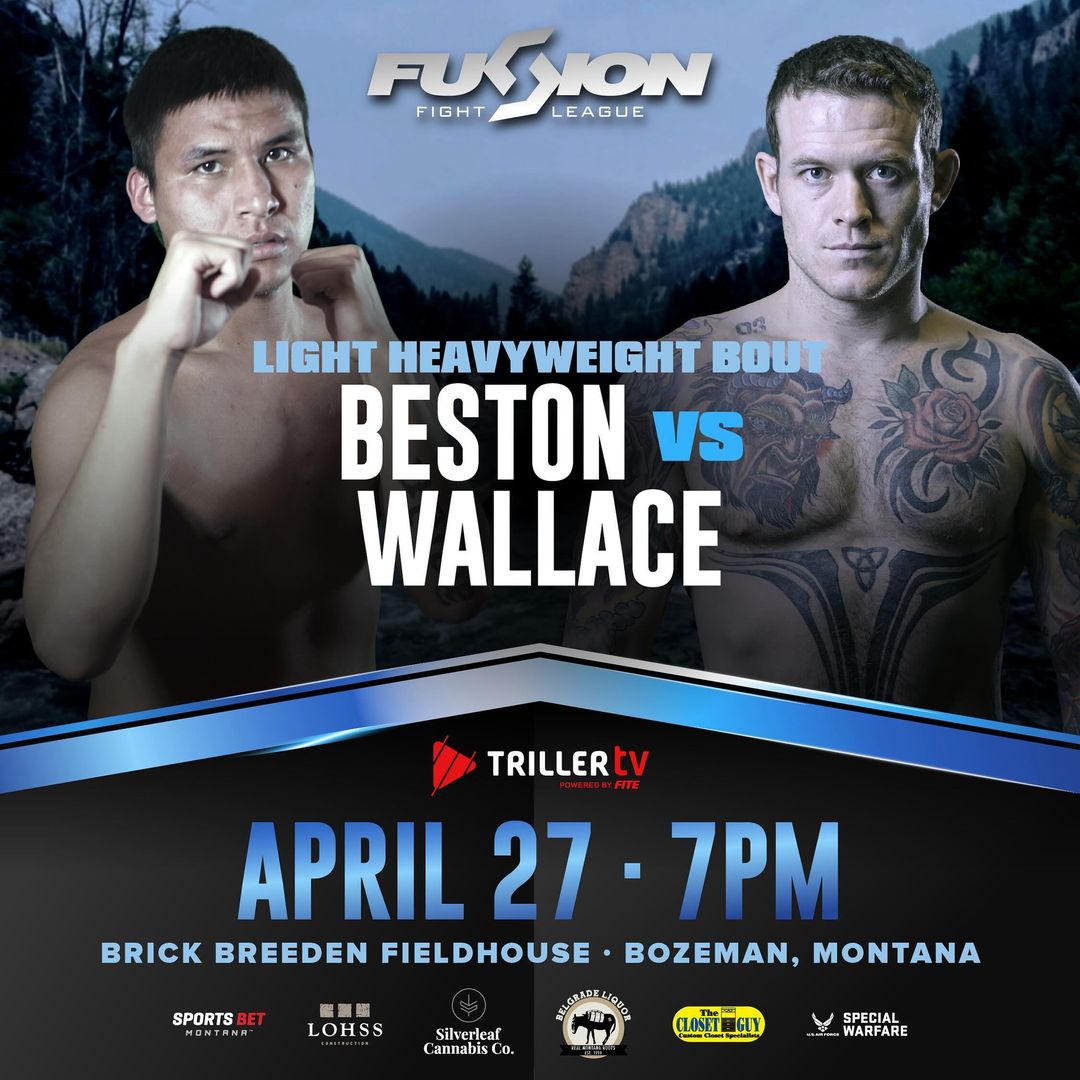 Bozeman's Christian Wallace aims to represent the hometown crowd when he faces off with Poplar's Xander Beston in a light heavyweight duel this Saturday at @fflmma #DunkleKaiser LIVE with #TrillerTVplus - Start your FREE TRIAL NOW- Then just $7.99/mo ➡️ bit.ly/KaiserDunkle