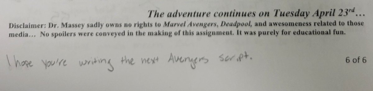 I can officially retire happy now.
My job here is done.
Received the best compliment ever in my career: