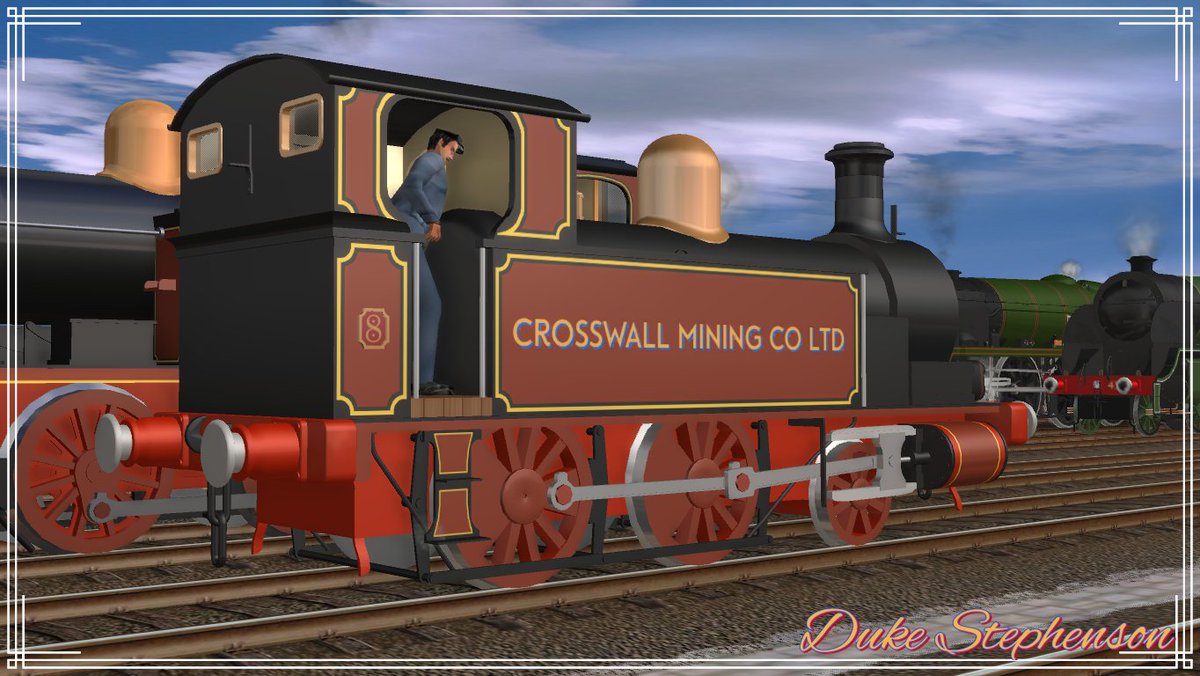 Crosswall Mining Co Ltd No. 8 ''George'' | The OC belongs to my friend Damian
