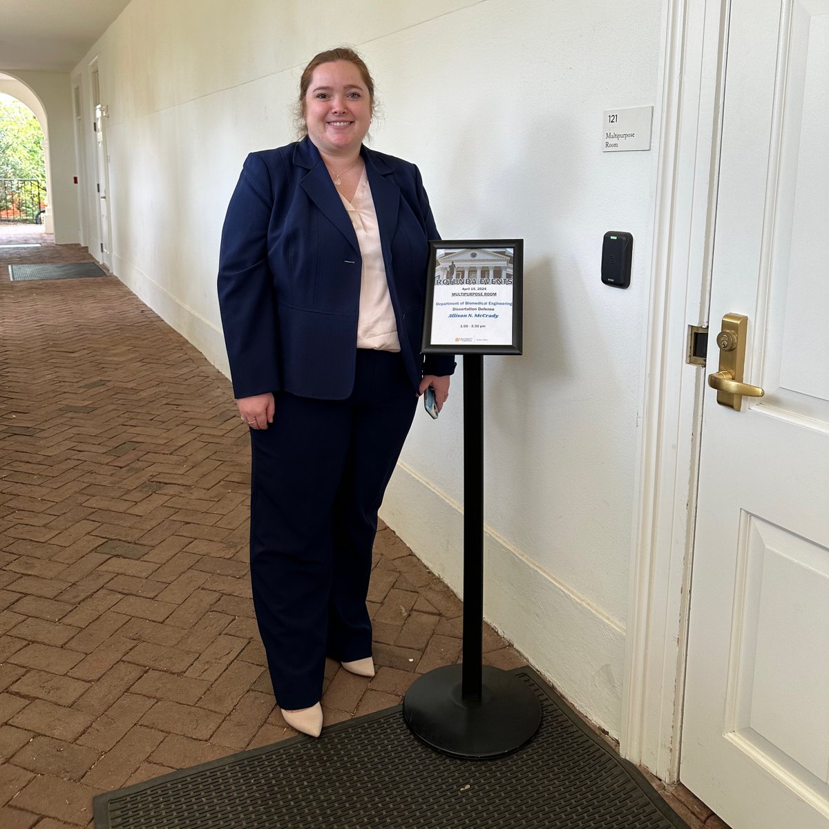 UVA M3 Lab (@uvam3lab) on Twitter photo Introducing: Dr. McCrady! <a href="/mccrady_allison/">Allie McCrady, PhD</a>’s defense talk describing her novel work imaging and modeling muscle in neuromuscular diseases was “ultra” high “quality”, filled with a large “quantity” of interesting findings with “strong” clinical implications! <a href="/UVABME/">Virginia BME</a> #muscleiscool Introducing: Dr. McCrady! <a href="/mccrady_allison/">Allie McCrady, PhD</a>’s defense talk describing her novel work imaging and modeling muscle in neuromuscular diseases was “ultra” high “quality”, filled with a large “quantity” of interesting findings with “strong” clinical implications! <a href="/UVABME/">Virginia BME</a> #muscleiscool