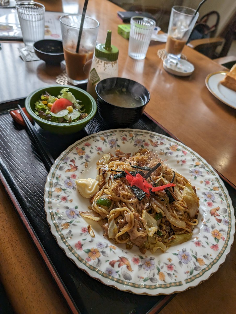 焼そばの美味しい喫茶店