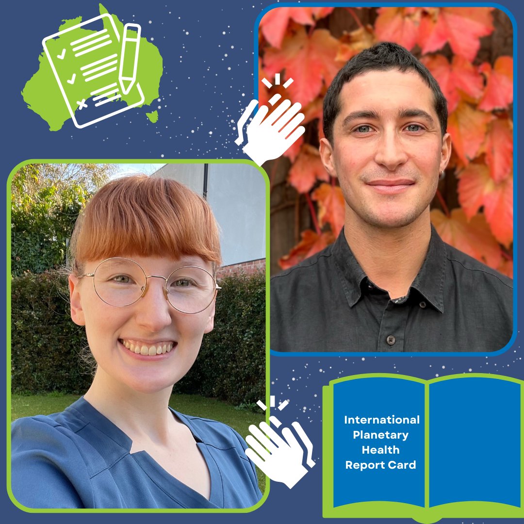 🎉 Huge congrats to DEA's Grant Silbert and @yourAMSA 's Emily Coady for powering Australia's debut into the @phreportcard! As climate change accelerates, #MedEd about the health risks will be more important than ever. @yourAMSAglobal dea.org.au/joint_statemen…
