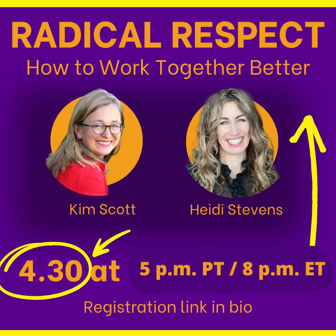 Join @kimballscott in convo w/writer Heidi Stevens about Radical Respect. RSVP: bit.ly/44d90aG Hosted by @FamilyActionNet, attendees who buy #RadicalRespect from The Book Stall (bit.ly/ScottBookPurch…) are invited to an afterparty w/Kim & Heidi. #booklaunch #authortalk