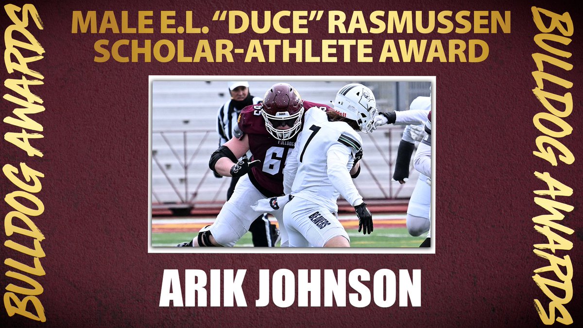 A two-time First Team Academic All-American -- congratulations to @UMD_Football's Arik Johnson!