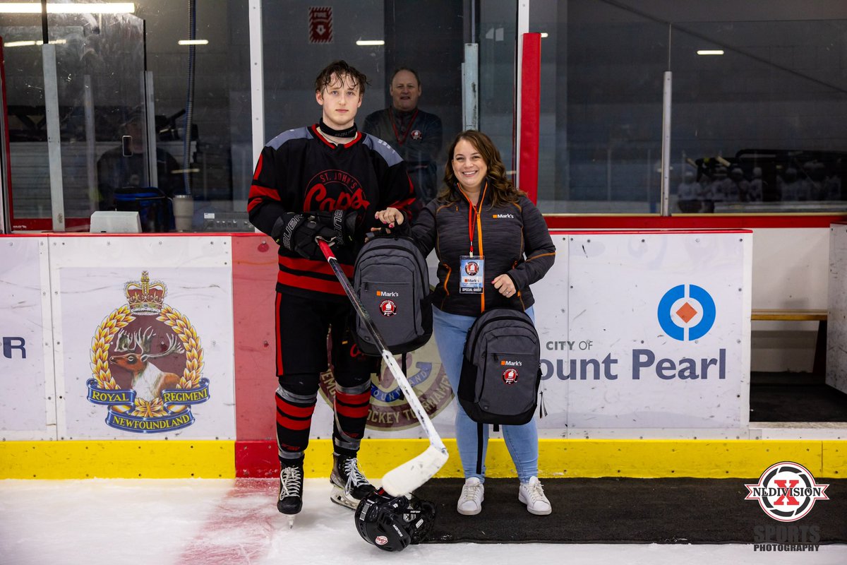 Tonight’s Mark’s Players of the Game!

Vijay Sahajpal - Mount Pearl Blades
Luc Marnell - St. John’s Caps

#2024DOJO