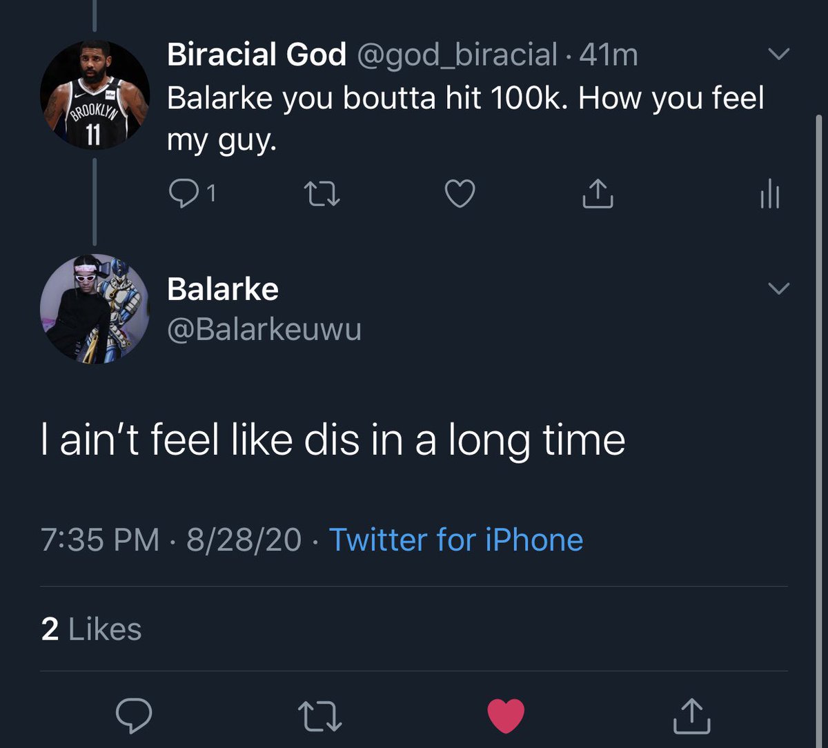 god_biracial's tweet photo. @Balarkeuwu This is random but I wish I was here at the start of your channel but I can proudly say I been here for a good minute. Thanks for being my childhood and making 13 year old me happy when you responded. No corny shi or nun, you really saved me from depression🥲🙏 https://t.co/oBL3tw6GQw
