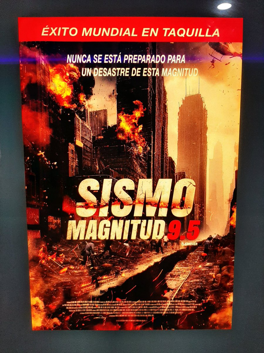 TheLokiLad's tweet image. 🎬 Poster de 'Flashover' (Sismo Magnitud 9.5)

*Una pelicula que espero ver 🔥

#earthquake #Flashover