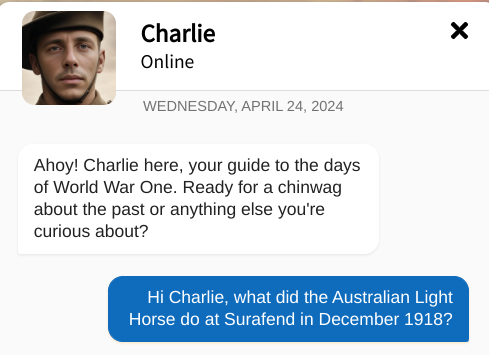 mckinnon_a's tweet image. weird how Charlie's being very wishy-washy and vague about this part of australia's WWI history i'm keen to learn more about