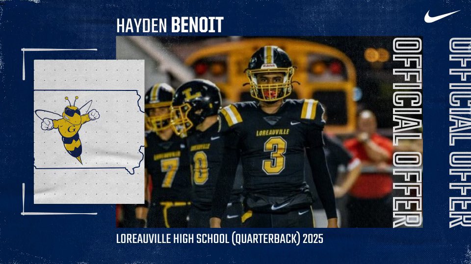 Hayden Benoit 2025 QBโญ๏ธ (@hayden_benoit3) on Twitter photo #AGTG I am very blessed and thankful to receive an opportunity to play <a href="/GracelandFB/">Graceland Football</a>!!! <a href="/TerryMartinLHS/">Terry Martin</a> <a href="/4thQtMentality/">๐๐จ๐๐๐ก ๐
๐ฎ๐ฌ๐</a> <a href="/LAvsAllYall/">Louisiana vs. All Yโall</a> <a href="/FormuLA_Scout/">The FormuLA-Scouting LLC</a> <a href="/FbIberia/">Acadiana Area FB Recruiting</a> #AGTG I am very blessed and thankful to receive an opportunity to play <a href="/GracelandFB/">Graceland Football</a>!!! <a href="/TerryMartinLHS/">Terry Martin</a> <a href="/4thQtMentality/">๐๐จ๐๐๐ก ๐
๐ฎ๐ฌ๐</a> <a href="/LAvsAllYall/">Louisiana vs. All Yโall</a> <a href="/FormuLA_Scout/">The FormuLA-Scouting LLC</a> <a href="/FbIberia/">Acadiana Area FB Recruiting</a>