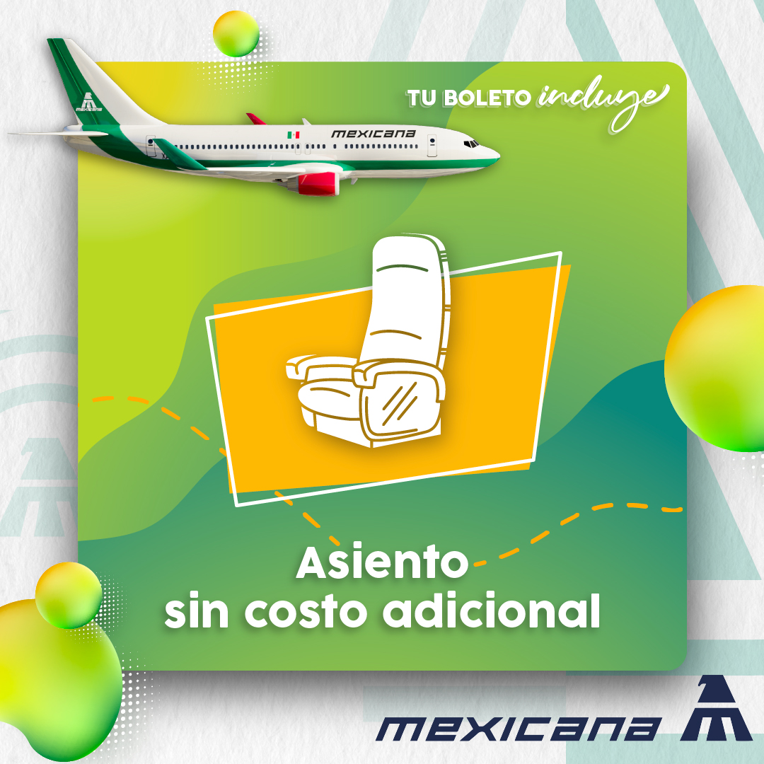 ¡Experimenta los increíbles beneficios de volar con Mexicana!🎉 #SomosMexicana