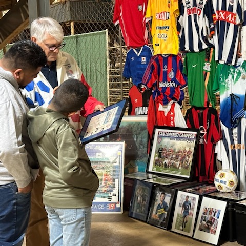 JeffCross171380's tweet photo. Patriot Soccer

If you get a chance, stop by the Lake Church this weekend,
Our Team Chaplain, David Balyeat has a great exhibit of Soccer memorabilia
 "More Than Conquerors"

Christ 1st!
 Patriot Family! https://t.co/iE1tpmJL3s