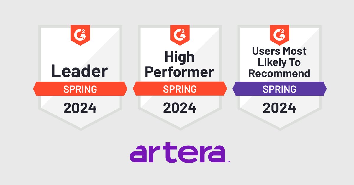 Thank you, Artera users, for rating us a Spring 2024 Leader in the @g2dotcom HIPAA Compliant Messaging category! 🙌

➡️ Learn more » bit.ly/4aNpDw2

#healthcare #healthtech #medtech #digitalhealth