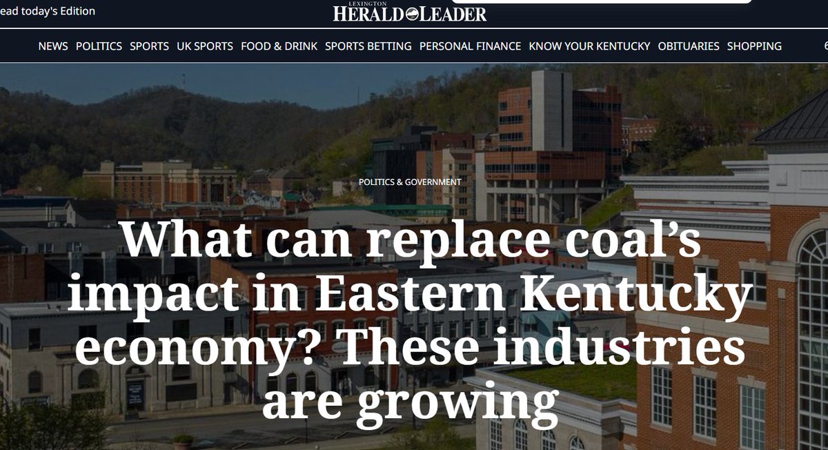 “It’s not about recruiting jobs to places. It’s about recruiting people to places, and they create jobs,” said Peter Hille, president of the Mountain Association, which is active in the economic transition in Eastern Kentucky. kentucky.com/news/politics-…