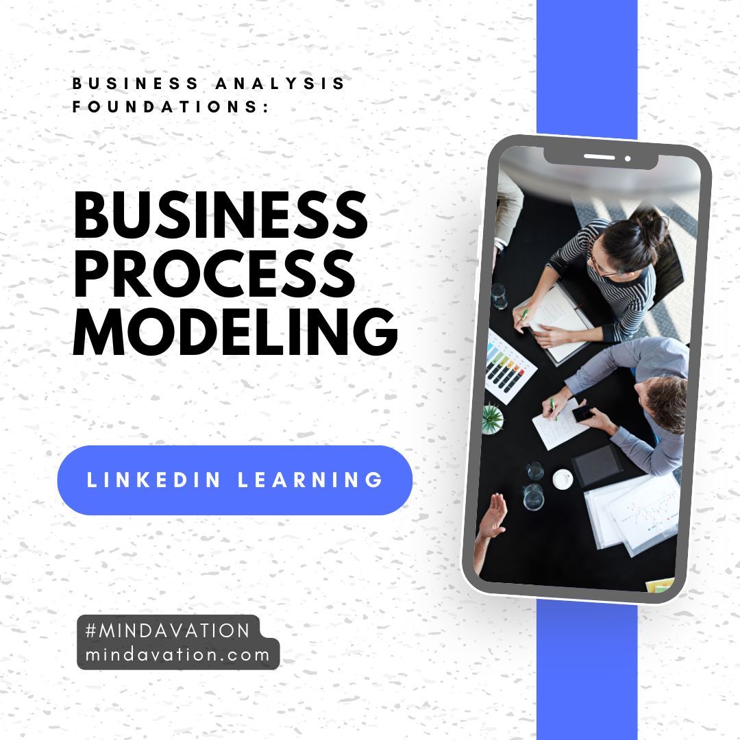 Mindavation's tweet image. Demystifying Business Process Modeling! 
Join our course on LinkedIn Learning today! This course will introduce you to tools & techniques in Business Process Modeling Fundamentals. ⬇️
buff.ly/3QkgfIZ 
#processmodeling #businessstrategy #businesstools #businessanalysis