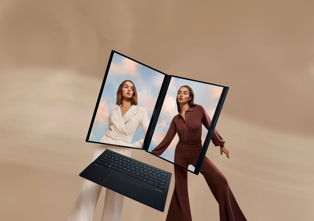 ASUS Zenbook DUO(UX8406) 프리미엄 듀얼 스크린 노트북💻  

우아한 잉크웰 그레이 컬러의 젠북 듀오는 멀티 스크린의 다용도와 탁월한 휴대성을 완벽하게 겸비한 노트북입니다. 하나의 디바이스에서 모든 것이 실현되는 놀라움, 듀오와 함께하세요!