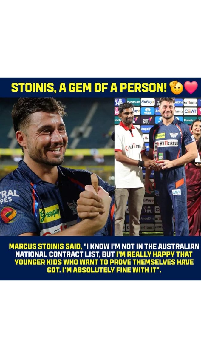 Marcus Stoinis ❤️👏🏻

#marcusstoinis #IPL2024 #IPL #CSKvsLSG #LucknowSuperGiants #australiacricket #T20WorldCup2024 #ICC