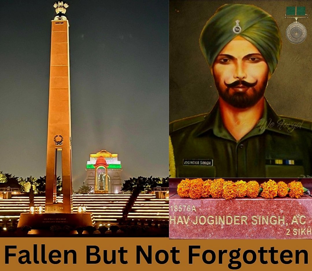 Homage to the #BravestOfTheBrave Hav Joginder Singh, #AshokaChakra(P), #2SIKH on his #BalidanDiwas. The gallant #IndianBrave fought valiantly and destroyed enemy hideout near #Phek in #NagaHills & made supreme sacrifice #OnThisDay in 1956, in early days of militancy in #Nagaland.