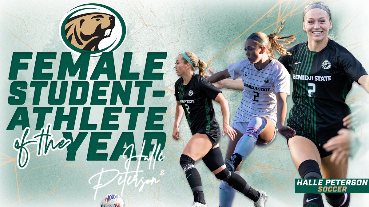Bemidji State Beavers (@bsubeavers) on Twitter photo <a href="/stellaaad123/">stella dolan</a> <a href="/BSUBeaversSB/">Bemidji State Softball</a> <a href="/BSUBeaverSoccer/">Bemidji State Women's Soccer</a> <a href="/BSUBeaversMHKY/">Bemidji State Men’s Hockey</a> <a href="/BSUBeaversVB/">Bemidji State Volleyball</a> <a href="/BSUbeaversMGolf/">Bemidji State Men’s Golf</a> <a href="/cadenlick_/">Caden Lick</a> The NSIC Defensive Player of the Year, two-time All-Region selection and All-NSIC First Team, <a href="/hallepeterson_/">Halle Peterson</a> is your BSU Female Student-Athlete of the Year!!!
<a href="/BSUBeaverSoccer/">Bemidji State Women's Soccer</a>
#GoBeavers #BeaverTerritory <a href="/stellaaad123/">stella dolan</a> <a href="/BSUBeaversSB/">Bemidji State Softball</a> <a href="/BSUBeaverSoccer/">Bemidji State Women's Soccer</a> <a href="/BSUBeaversMHKY/">Bemidji State Men’s Hockey</a> <a href="/BSUBeaversVB/">Bemidji State Volleyball</a> <a href="/BSUbeaversMGolf/">Bemidji State Men’s Golf</a> <a href="/cadenlick_/">Caden Lick</a> The NSIC Defensive Player of the Year, two-time All-Region selection and All-NSIC First Team, <a href="/hallepeterson_/">Halle Peterson</a> is your BSU Female Student-Athlete of the Year!!!
<a href="/BSUBeaverSoccer/">Bemidji State Women's Soccer</a>
#GoBeavers #BeaverTerritory