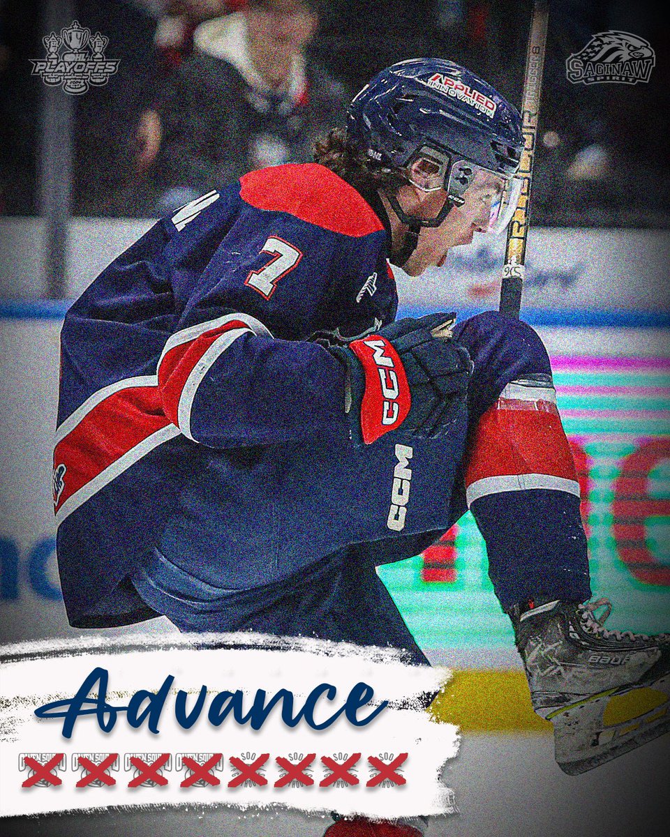 The <a href="/SpiritHockey/">Saginaw Spirit</a> get it done with a 3-1 win in Game 7!

#OHLPlayoffs | #SAGvsSOO