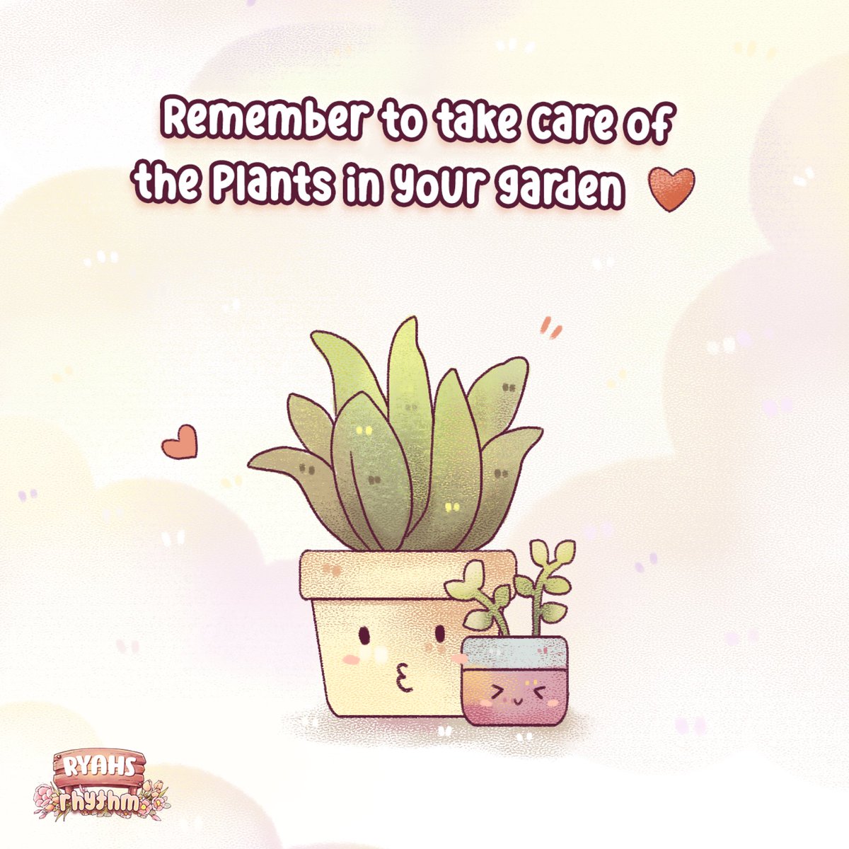 RyahsRhythm's tweet photo. 🌿💧 Gentle reminder: Your garden's little green buddies are craving some attention! 🪴🤗  How do you keep your plants happy and thriving? 🌱💕 Drop your top plant-care tips below! 👇 #GreenThumb #PlantLove #GardenLife #ryahsrhythm #HappyPlants https://t.co/VDsXt5WwBW