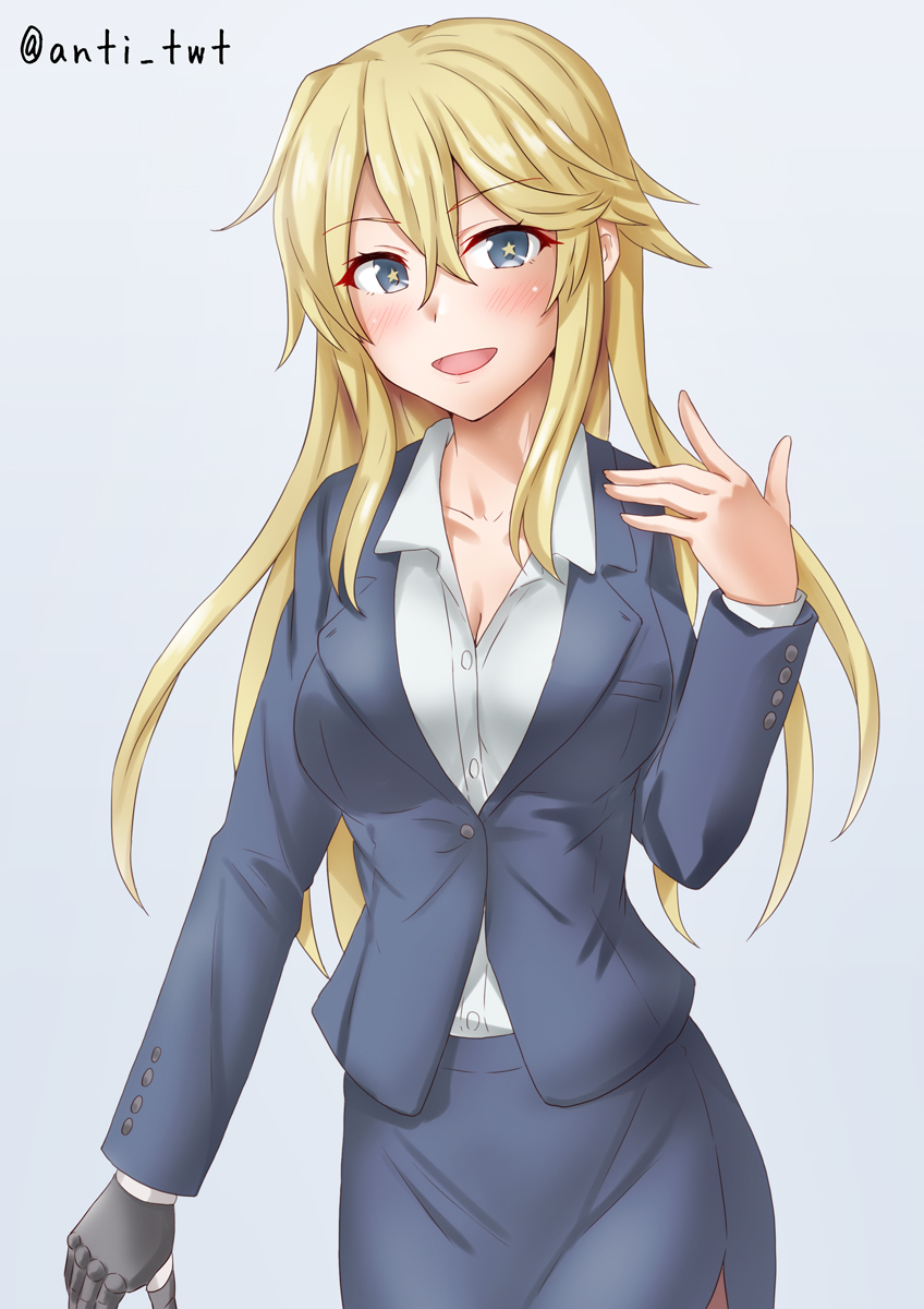 艦これ「護衛のアイオワさん#艦これ 」|あんちのイラスト