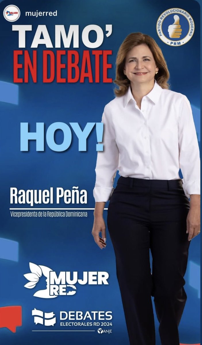 *#RaquelDebate*
*#RaquelGana*
*#TamoEnRaquel*
*#EnCoroPalDebate*