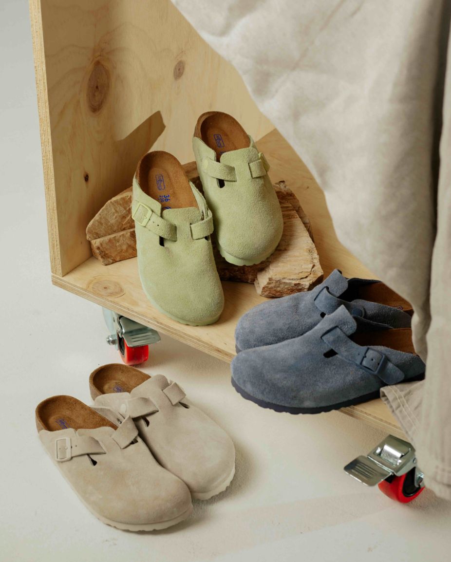 Birkenstock Boston 'Spring Suede' Pack SHOP HERE: bit.ly/3y0nM8A