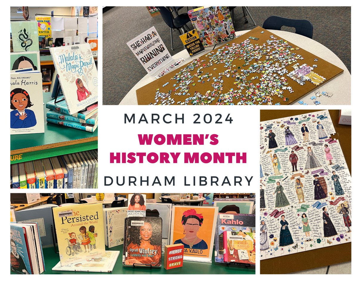 #March may be long gone but not forgotten. #WomensHistoryMonth was full of #learning, #awareness, #conversation, & #growth. @DurhamPTSA @CobbSchools @CCALMS @glma #CobbLMS #READ #glma #BetterTogether #lovetoreadhere #loveyourlibrary